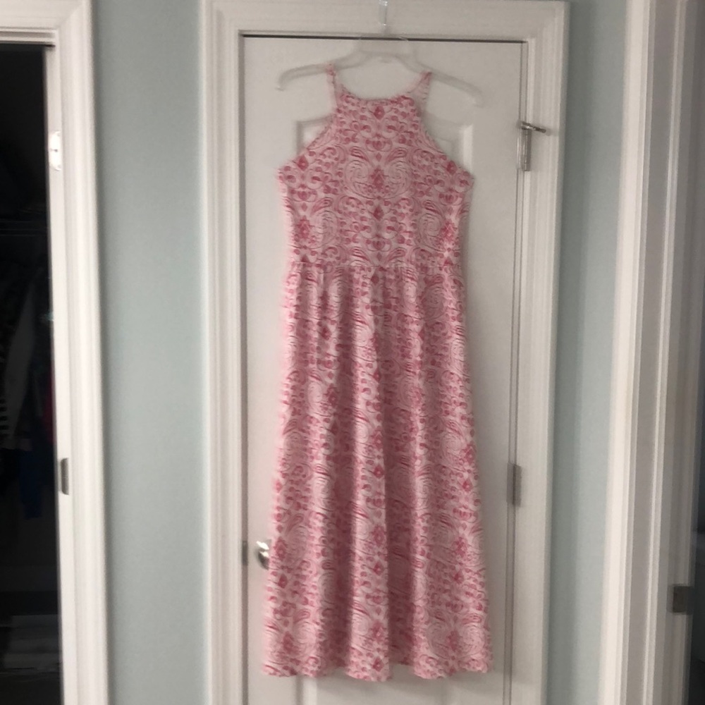 Maxi dress with spaghetti straps